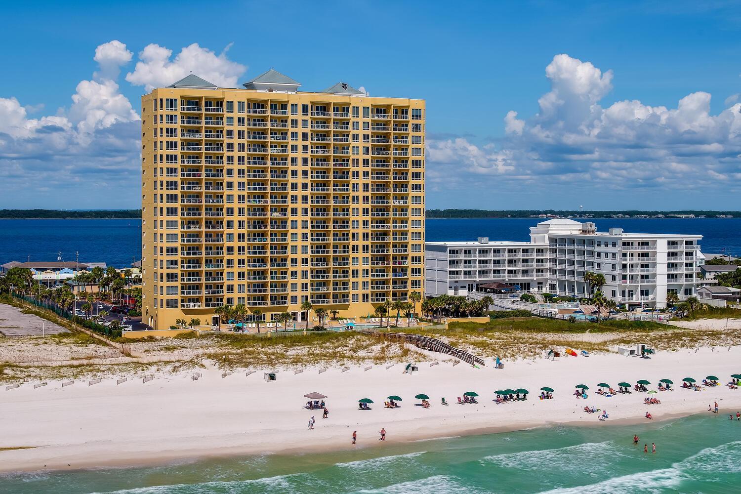 Emerald Isle Gulf Front 2B Condo - 303 شاطئ بنساكولا المظهر الخارجي الصورة